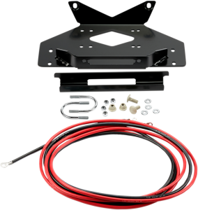 Winch Mount Kit Black