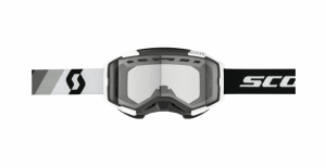 Scott Goggle Fury Snow Cross premium black/white / clear, 2, nordicamoto.ro