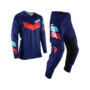 Combo Echipament Leatt 3.5 Red/Navy, nordicamoto.ro