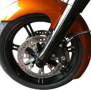 Flush-mount Front Axle Black