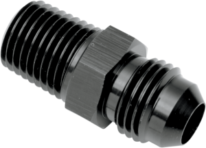 Oil Line Fitting Black
