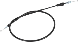 MOOSE RACING Black Vinyl Throttle Cable Black 