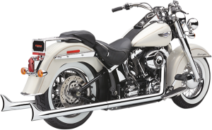 Bad Hombre Dual Exhaust System Chrome, 4, nordicamoto.ro