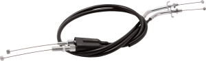 Black Vinyl Throttle Cable Black