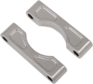 Tire Hugger Front Fender Mounting Block Chrome