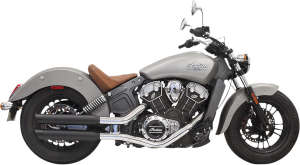 Classic Slip-on Mufflers Black, 1, nordicamoto.ro