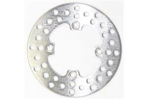 Round D-series Fixed Offroad Brake Rotor Silver, Stainless Steel, 1, nordicamoto.ro