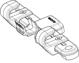 Side bag fixing mechanism