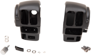 Handlebar Switch Housing Kit Black, 1, nordicamoto.ro