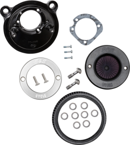 Air Stinger Air Cleaner Kit Silver, 4, nordicamoto.ro