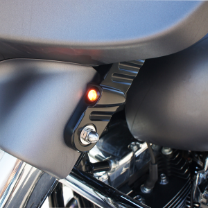 Streamliner Front Led Turn Signals Black