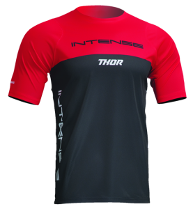 Tricou MTB Thor Intense Assist Censis Black/Red