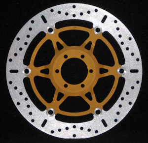 X-series Brake Rotor Gold, Stainless Steel