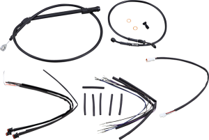 Jail Bar Cable Kit Black, 1, nordicamoto.ro