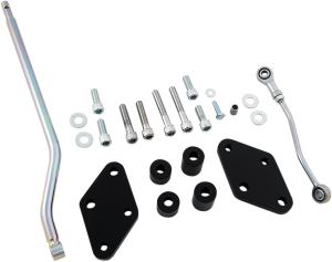 Forward Control Relocation Kit Silver 50, 1, nordicamoto.ro