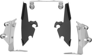 Fats/slim Windshield Trigger-lock Complete Mount Kit Black