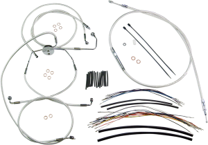 Sterling Chromite Ii® Designer Handlebar Installation Kit Silver
