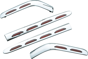 Lighted Saddlebag Molding Red, 1, nordicamoto.ro