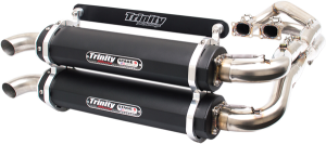 Stage 5 Dual Exhaust System Black, 1, nordicamoto.ro