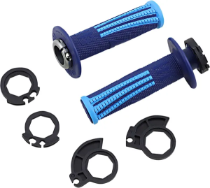Emig Pro V2 Lock-on Grips Blue