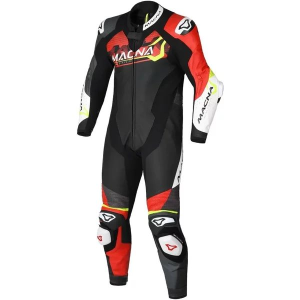 Combinezon de piele 1 piesa MACNA BLITZ Negru 48