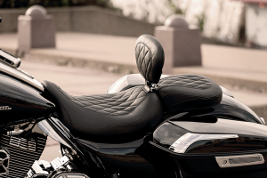 Wide Tripper Rear Seat Black