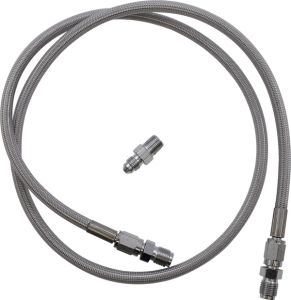 Extended Length Brake Line Silver