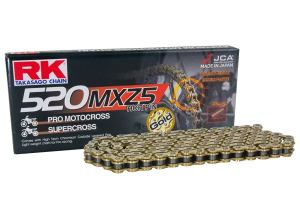 520 Mxz5 Drive Chain Black, Gold