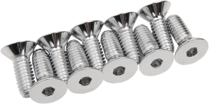 Rotor, Sprocket And Belt Mounting Hardware Kit Silver, 1, nordicamoto.ro