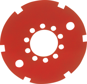 Clutch Lock Plate Red, 1, nordicamoto.ro