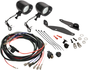 Driving Lights Mini Led B Black Satin, 1, nordicamoto.ro