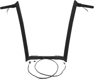 Pre-wired Monkey Bar Handlebar Black, 1, nordicamoto.ro