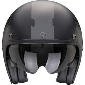 Casca open face SCORPION BELFAST EVO SPADE XL Negru mat/Argintiu, 3, nordicamoto.ro