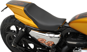 Eliminator Carbon Fiber Solo Seat Black, 1, nordicamoto.ro