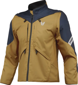 Womens Terrain Jacket Blue, Brown 
