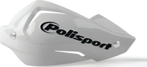 POLISPORT Replacement Plastics For Touquet Handguards White 