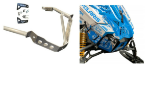Skinz Ghost Front Bumper 2016-2020 Polaris AXYS "Bumperless" Alum.