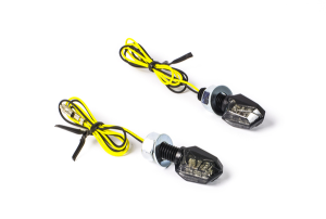 Universal E-marked Rear Led Indicator Lights Black, 1, nordicamoto.ro