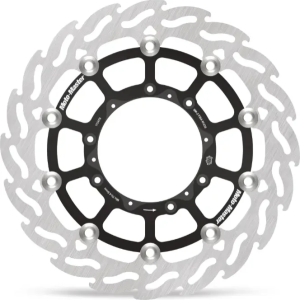 Flame Series Floating Rotor Black, Stainless Steel, nordicamoto.ro