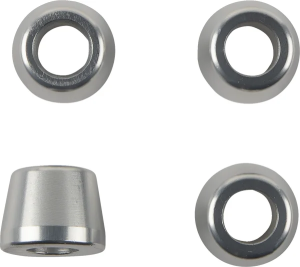 MOOSE RACING Cone Aluminum Handlebar Mount Silver 