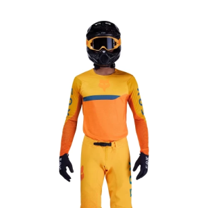 Tricou Fox MX-Flexair Fracture Portocaliu XXL, 4, nordicamoto.ro