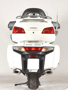 Rectangular Mufflers Stainless Steel Honda Goldwing 1800 Polished, Stainless Steel, 1, nordicamoto.ro