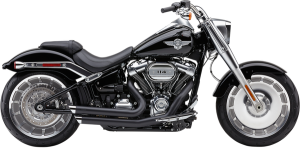 Speedster Slashdown Exhaust System Black, 1, nordicamoto.ro