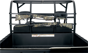 Utv Roll Cage Gun Rack Black