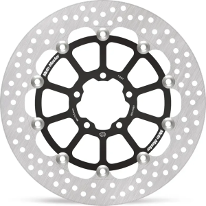 Halo Series Floating Racing Rotor Black, Silver 