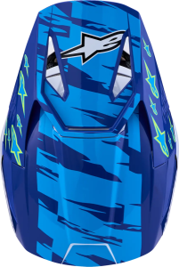 Casca Copii Alpinestars SM3 Falcon Albastru/Negru/Roz S, 5, nordicamoto.ro