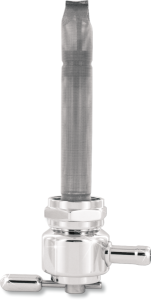 Power-flo Fuel Valve Chrome, 1, nordicamoto.ro