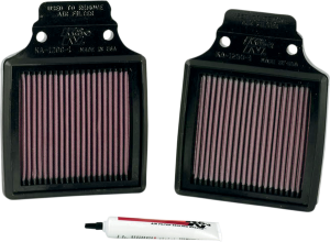 High-flow Air Filter Black, Red