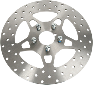 Fsd Series Stainless Steel Front Brake Rotor For Big Twins Polished, 1, nordicamoto.ro