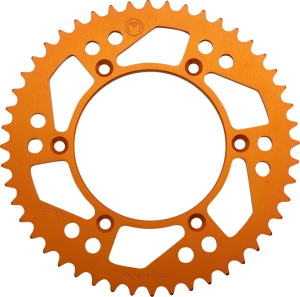 MOOSE RACING Rear Aluminum Sprocket Orange 